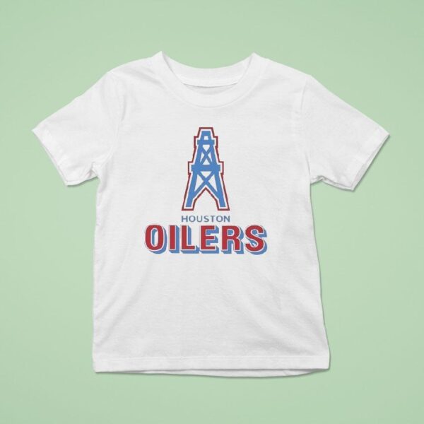 Houston Oilers Football Logo T Shirt