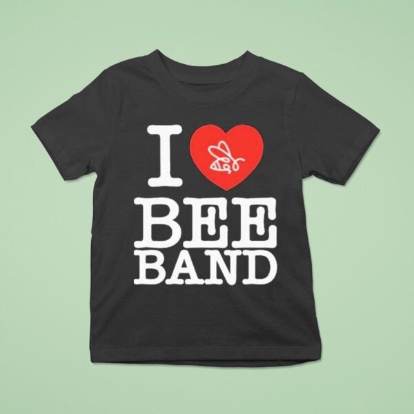 I Love Bee Band T Shirt