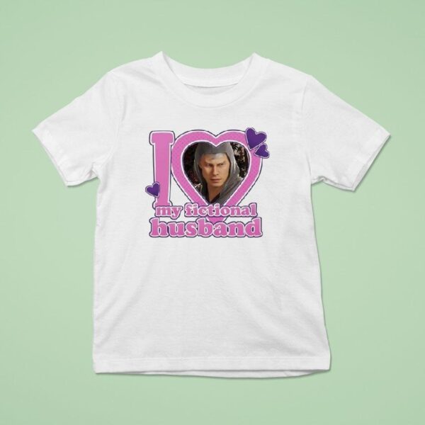 I Love My Fictional Husband Character T Shirt
