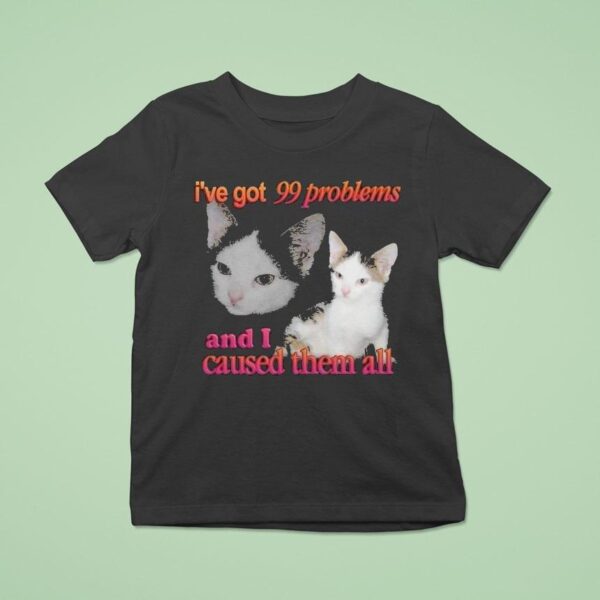 I Ve Got Problems And I Caused Them All Ca T Shirt