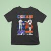 Ian Happ X Caleb Williams Chicago Cubs All Season Chicago Bears On Sundays Signatures T Shirt