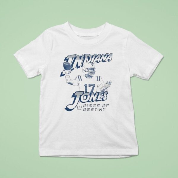 Indiana Jones And The Dimes Of Destiny Indianapolis Colts T Shirt
