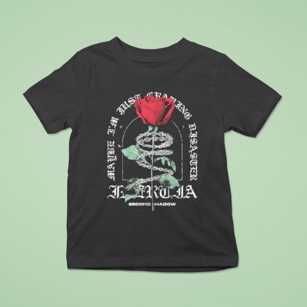 Inertia Second Shadow Too Far Gone Rose T Shirt