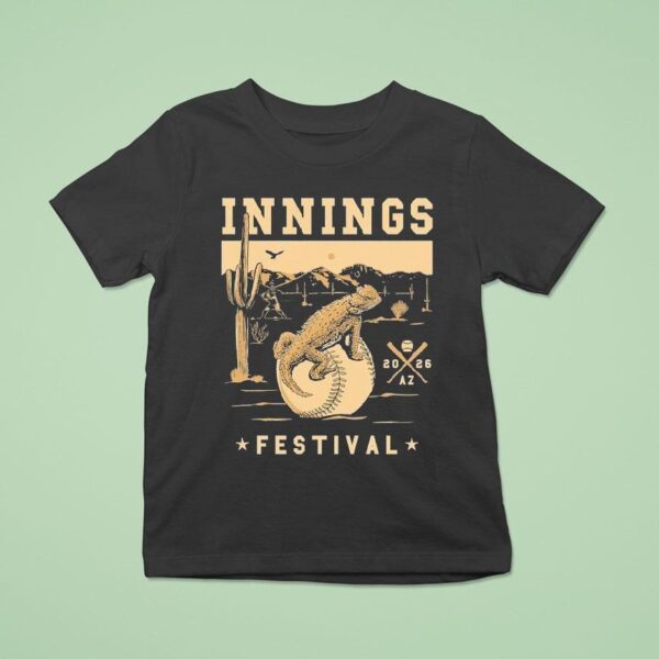 Innings Festival Tempe Arizona At Tempe Beach Park And Arts Park On February Desert Slider T Shirt
