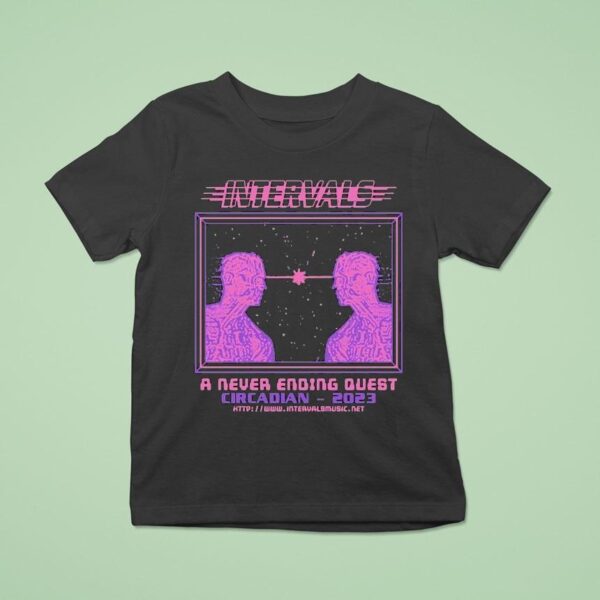 Intervals A Never Ending Quest Circadian T Shirt