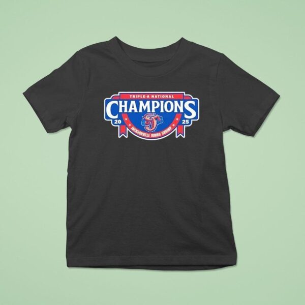 Jacksonville Jumbo Shrimp Triple A National Champions T Shirt