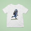 Jahmyr Gibbs Detroit Lions Fooyball Cartoon T Shirt