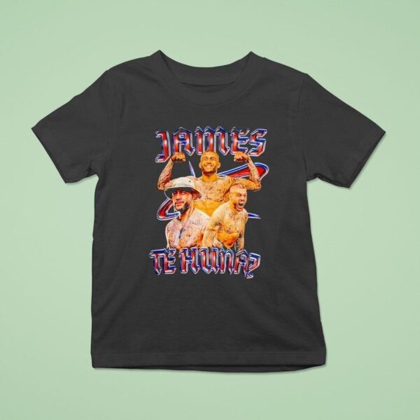 James Te Huna Mma Graphic T Shirt