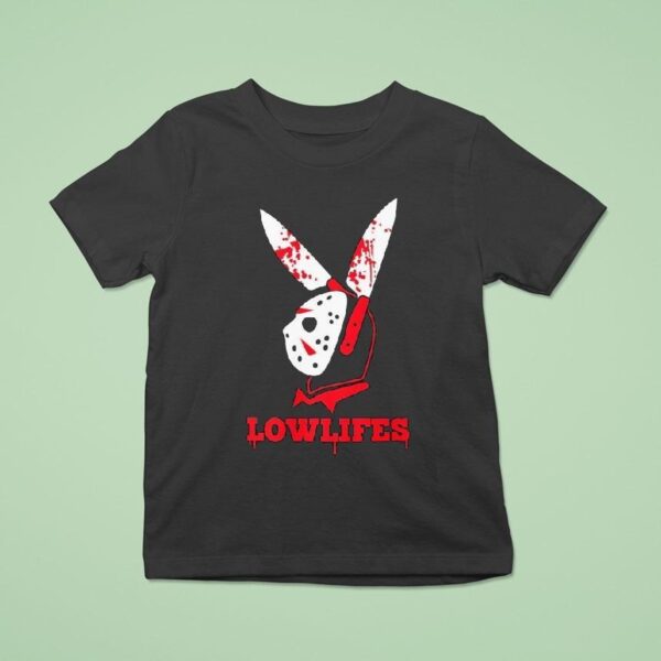 Jason Voorhees Lowlifes Killer Bunny T Shirt