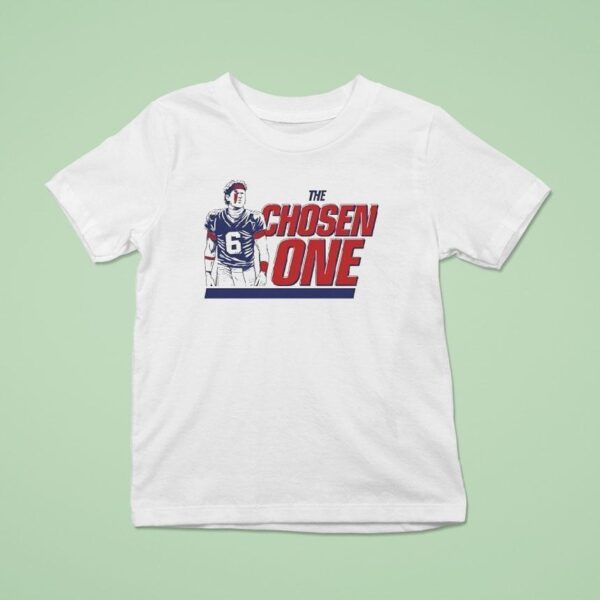 Jaxson Dart The Chosen One New York Giants T Shirt