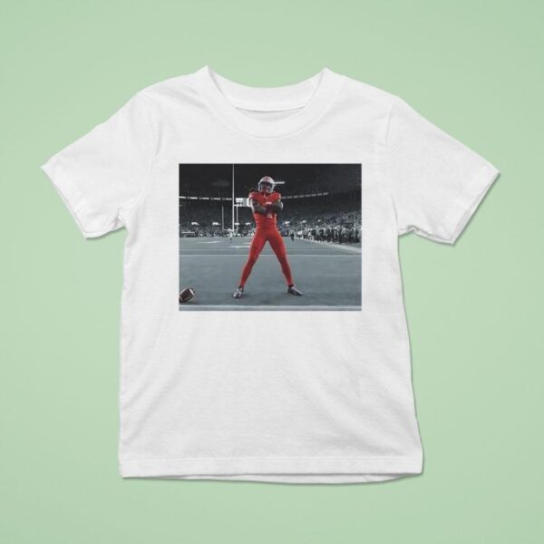 Jeremiah Smith Ohio State Buckeyes Football Photo T Shirt
