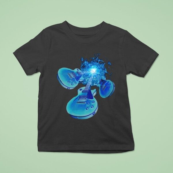 Joe Bonamassa Blues Tesla Guitar T Shirt