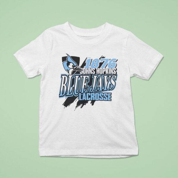 Johns Hopkins Blue Jays Lacrosse Est T Shirt