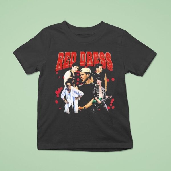 Jonas Brothers Red Dress T Shirt