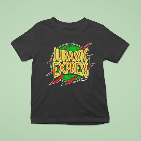 Jurassic Express The Return Scratch T Shirt