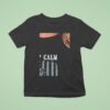 Keep Calm Stay Safe Statue Of Liberty Mask Toile T Shirt