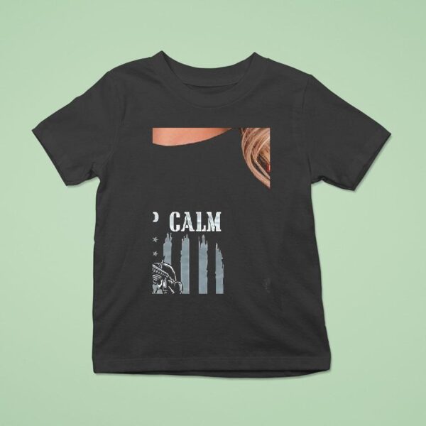 Keep Calm Stay Safe Statue Of Liberty Mask Toile T Shirt