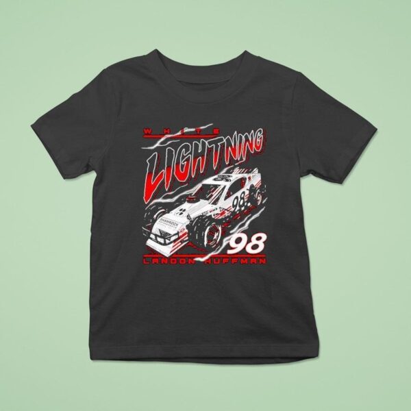 Landon Huffman White Lightning No For Shamrock Motorsports T Shirt