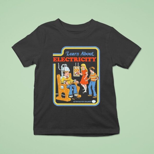 Learn About Electricity Activities For Children T Shirt