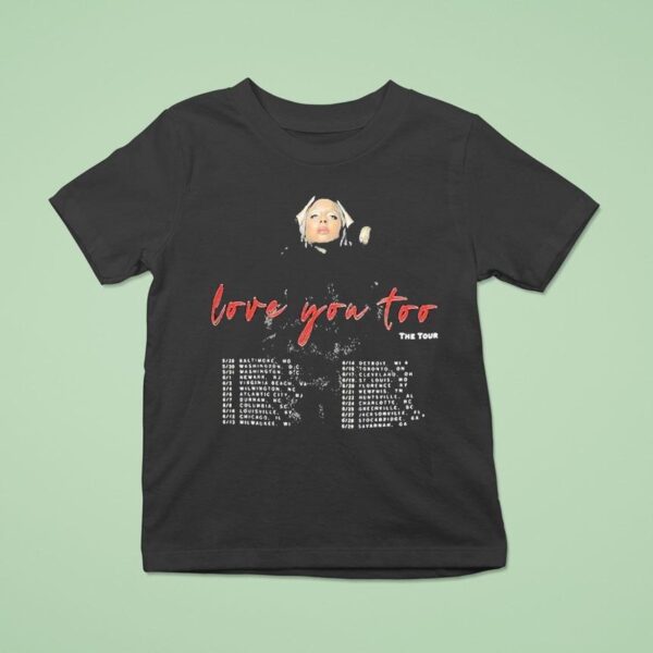 Ledisi Love You Too Tour T Shirt