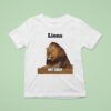 Lion Not Sheep T Shirt
