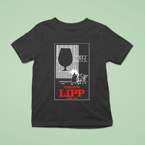 Lipp Brasserie Paris Serve T Shirt