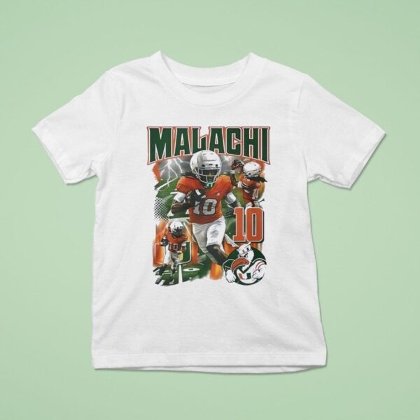 Malachi Toney Miami Hurricanes Hockey Lightning T Shirt