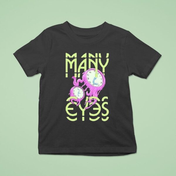 Many Eyes Clocks T Shirt