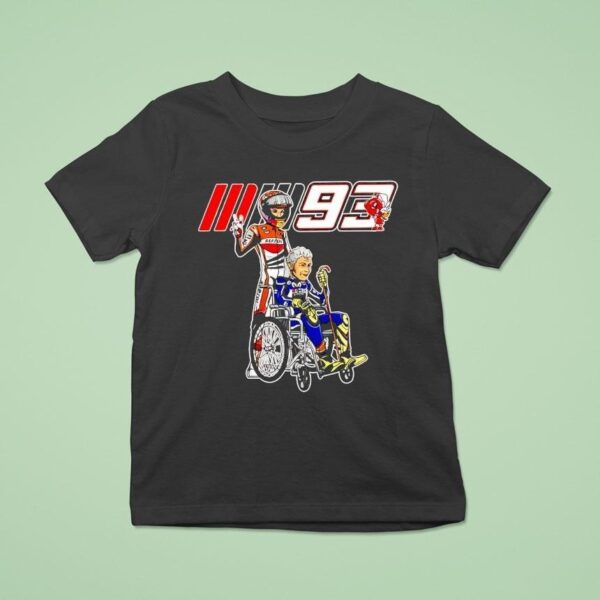 Marc Marquez And Valentino Rossi Motogp T Shirt