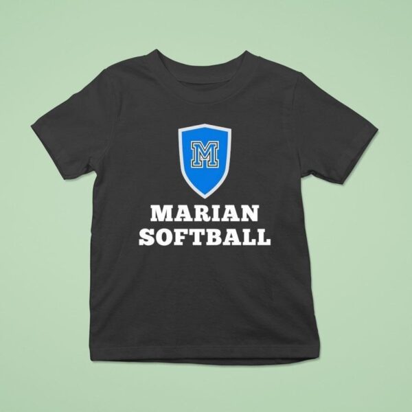 Marian Softball Logo T Shirt