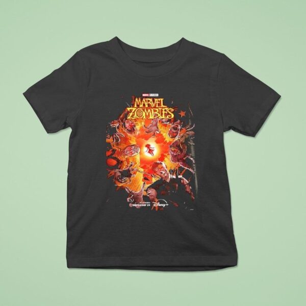 Marvel Zombies Animation Series Disney Plus September T Shirt