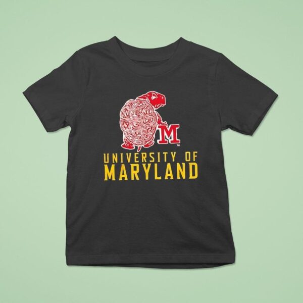 Maryland Terrapins Logo University Of Maryland T Shirt