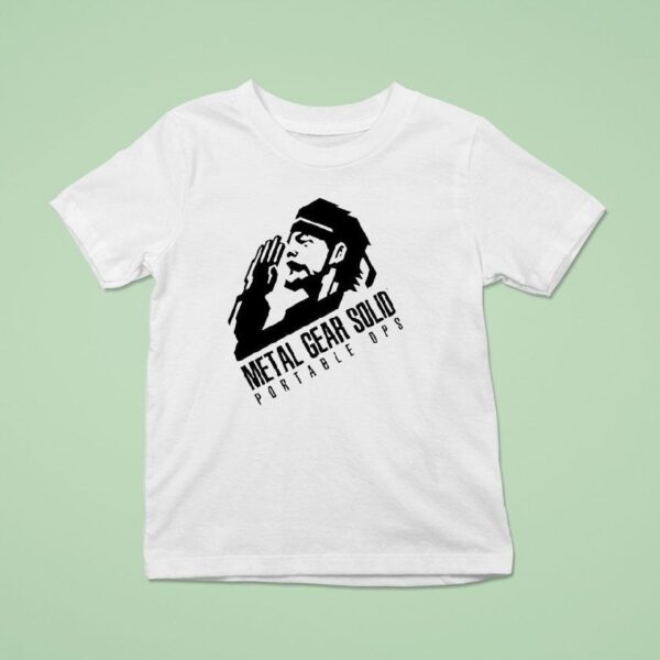 Metal Gear Solid Portable Ops T Shirt