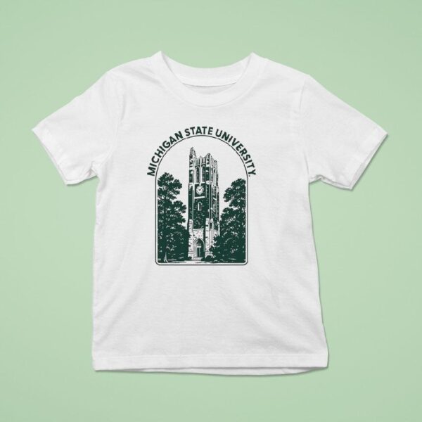 Michigan State University Beaumont Tower T Shirt