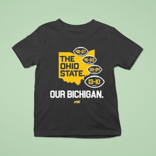 Michigan Wolverines The Ohio State Our Bichigan T Shirt