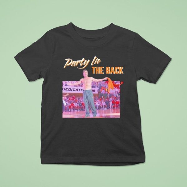 Mike Gundy Party In The Back Coach Oklahoma State Cowboys T Shirt