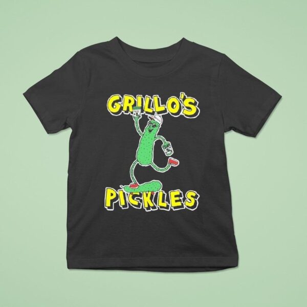 Mike Lottie X Grillo S Pickle Man Skate T Shirt
