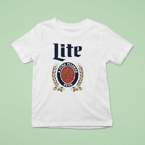 Miller Lite A Fine Pilsner Beer T Shirt