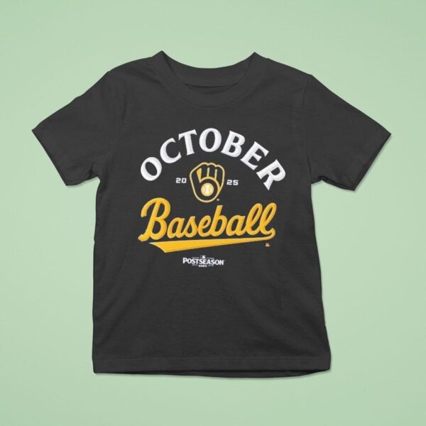 Milwaukee Brewers Mlb Postseason T Shirt