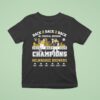 Milwaukee Brewers Back Back Back Nl Central Division Champions Masco T Shirt