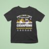 Milwaukee Brewers Back Back Back Nl Central Division Champions T Shirt