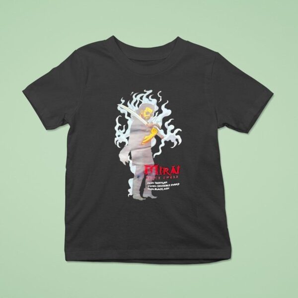 Mirai Black Sword Tantram X Invisible Sword T Shirt