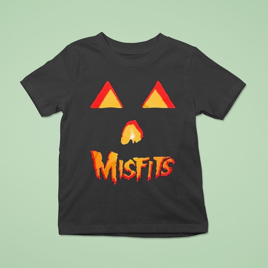 Misfits Jack O Lantern Halloween Logo T Shirt Misfits Jack O Lantern Halloween Logo T Shirt