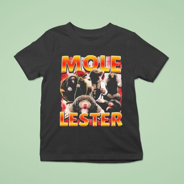 Mole Lester Rose T Shirt