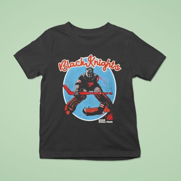 Monty Python Black Knights None Shall Pass T Shirt