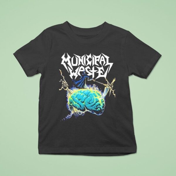 Municipal Waste Brain Reaper T Shirt