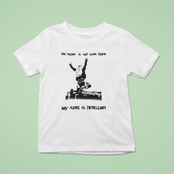 My Name Is Not Sami Zayn My Name Is Rebellion T Shirt
