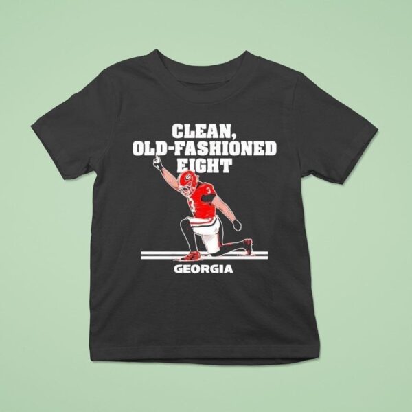 Nate Frazier Clean Old Fashioned Eight Georgia Bulldogs Shir T Shirt