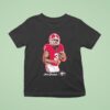 Nate Frazier Portrait Georgia Bulldogs T Shirt