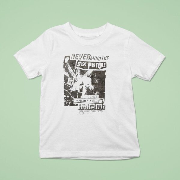 Never Mind The Sex Pistols Here Comes The Filthy Lucre Club Vintage T Shirt